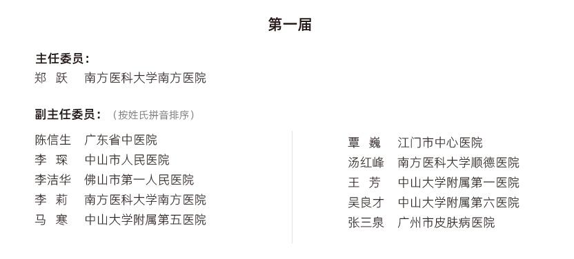 皮肤科专业委员会