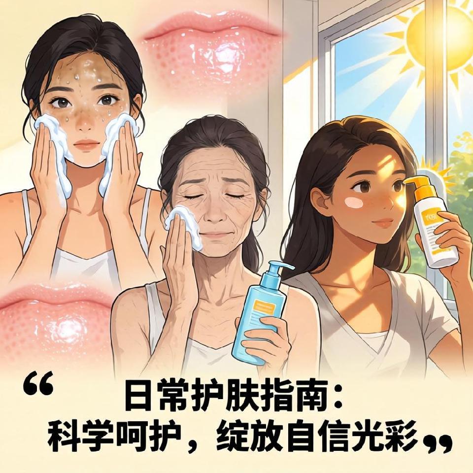 【医学科普】日常护肤指南：科学呵护，绽放自信光彩